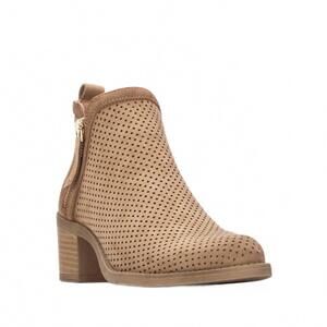 NEW XTI women's 14503503 ankle boot in taupe